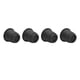 thumbnail image 5 of 4 elevadores de plástico para muebles de 5 pulgadas, resistentes, apilables, circulares, para cama, silla, mesa, sofá, color negro, 5 of 14