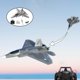 thumbnail image 3 of de telemando de 4 canales, juguete de aprendizaje para niños, de juguete, patio trasero, juguetes de para niños, RC, Hugo Avión RC, 3 of 10