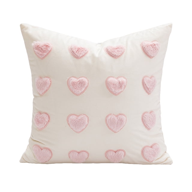 HBFAGFB Throw Pillow Covers Lightweight Breathable Home Textiles Suitable for Daily Use White One Size