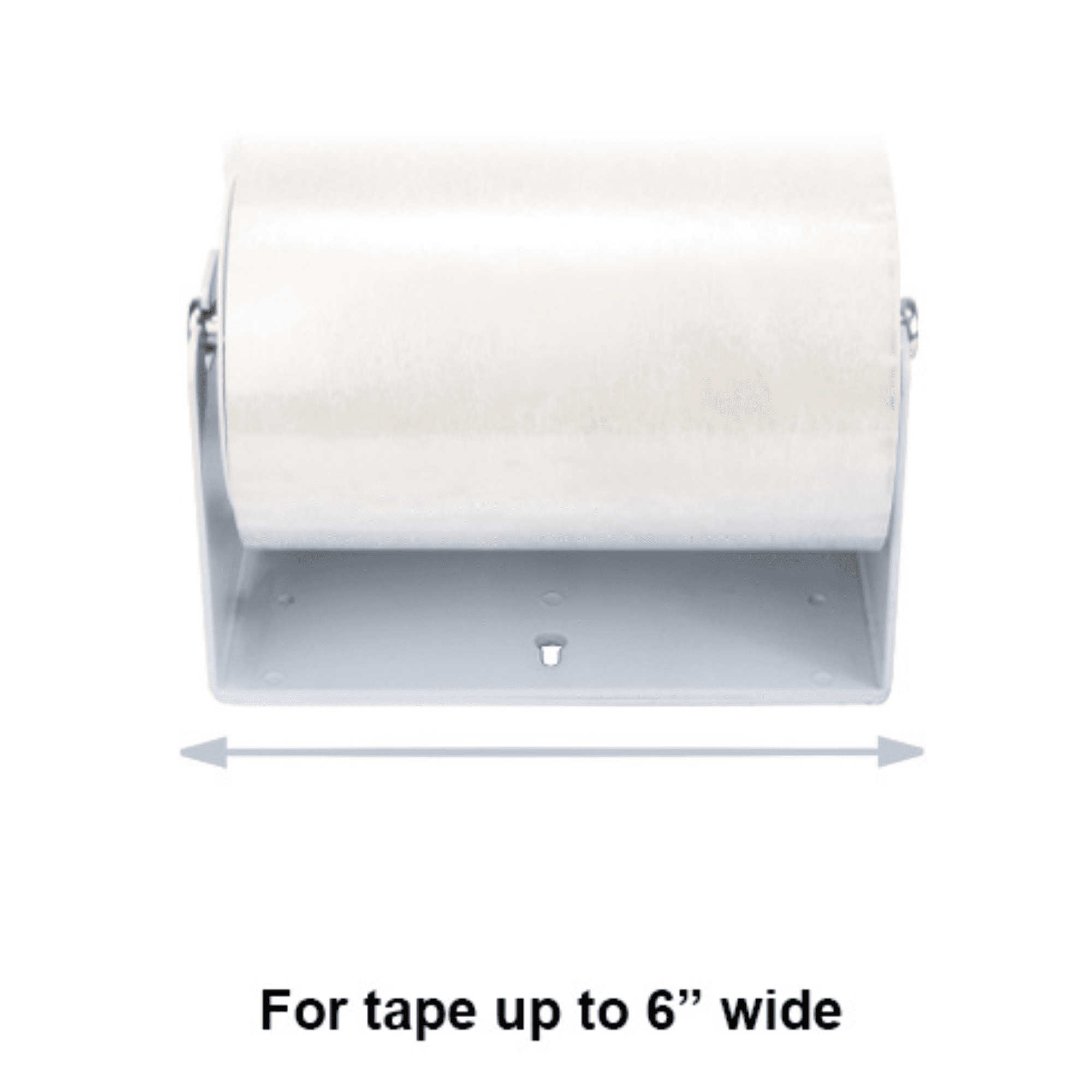 Excell Label Protection and Pouch Tape Dispenser (ET-601GR): 6 in. width (Grey)