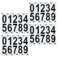 thumbnail image 1 of Homoyoyo 4 Sheet Self Adhesive Numbers Kit Mailbox Numbers Sticker For Mailbox Signs Window Door Cars Address, 1 of 8