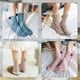 thumbnail image 2 of Calcetines multicolores a la moda para mujer, cómodos calcetines de terciopelo con perlas para el suelo del hogar Ndcxsfigh Para estrenar, 2 of 9