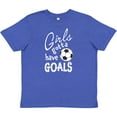 thumbnail image 3 of Inktastic Girls Gotta Have Goals Soccer Youth T-Shirt, 3 of 5