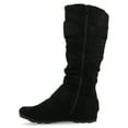 thumbnail image 3 of Journee Womens Jester-01 Hidden Wedge Riding Boots, 3 of 9