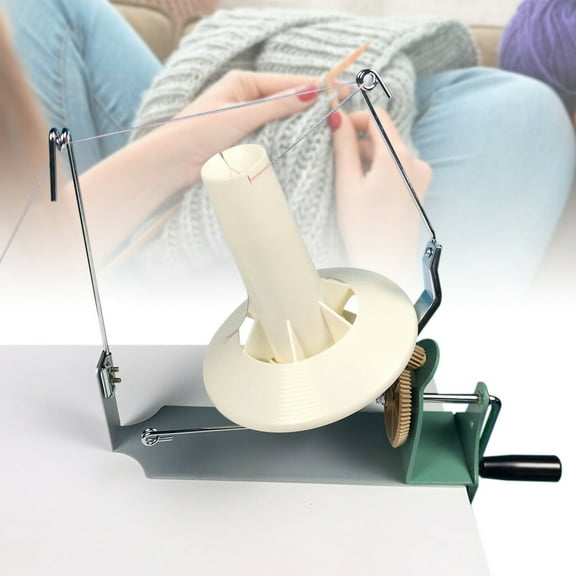 Yarn Fiber Wool Hand Operated Center Pull Weaving Ball Winder
