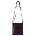 thumbnail image 4 of Silver Fever Genuine Leather Travel Shoulder Cross Body Purse Handbag, 4 of 6