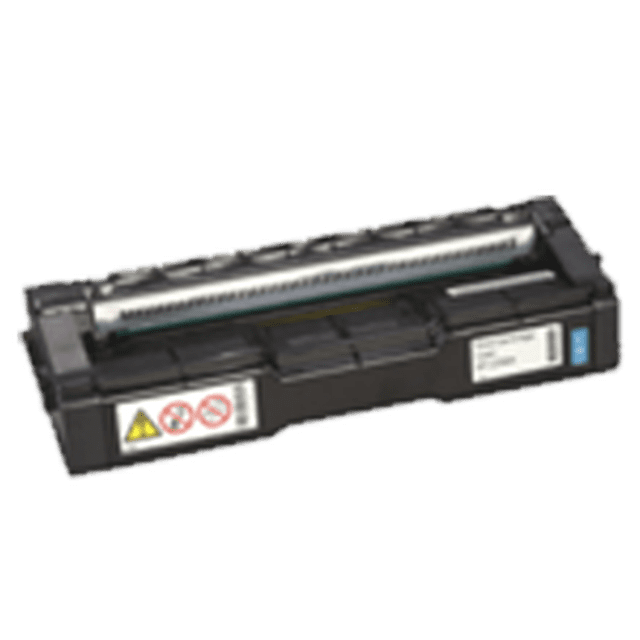 Zoomtoner Cartouche de Toner laser Compatible Ricoh SP C252SF Ricoh 407654 (C252HA) Cyan