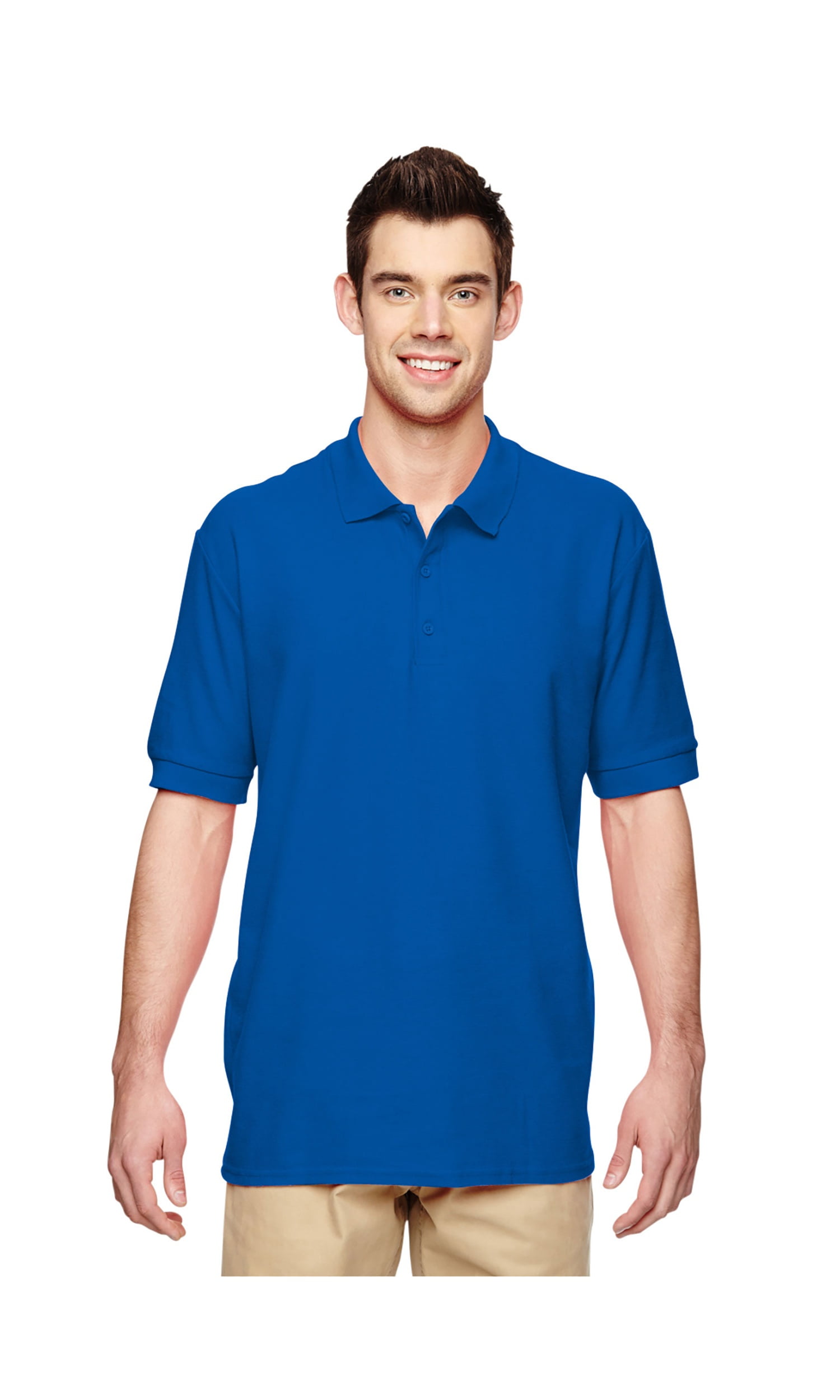 gildan pique polo