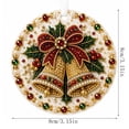 thumbnail image 3 of Christmas Ornaments DIY Pearl Art Kits for Adults,Hanging Pearl Art Christmas Ornaments Set with Pearls,Christmas Ornament Set Includes Pearls Colorful Beads And A Lanyard, 3 of 6