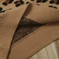 thumbnail image 6 of Kiapeise Kids Baby Long Sleeve Leopard Top Fashion Long Sleeve Round Neck Knitwear for Kids Baby Boys Girls, 6 of 8