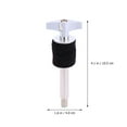 thumbnail image 7 of UPKOCH Double Headed Screw Drum Stand Cymbal Attachment Durable Use Drum Accessories 1 Set, 7 of 7