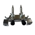 thumbnail image 2 of FashionCha Bass Drum Anchor Anti Slip Clamp Mounting Base Holder Zinc Alloy Percussion Hardware Suitable for Stage Performance Practice Area Studio Use 11.5cmx8., 2 of 8