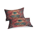 thumbnail image 3 of Fashion Bedroom Decor The Eye of God Printed Duvet Cover Pillowcase Adult Stylish Bedspreads,California King (98"x104"), 3 of 6