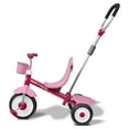 thumbnail image 5 of Radio Flyer 4-in-1 Stroll 'N Trike Infant and Toddler Tricycle Stroller, Pink, 5 of 29