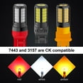 thumbnail image 6 of Alla Lighting 4014-84 SMD BA15S Base 7506 1156 LED Bulbs, Pure Red Turn Signal Lights, Brake Lights Tail Lights 3497 P21W 1141 LL 1156LL 1003 1093 199 93 Super Bright LEDs Replacement, 6 of 7