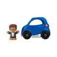 thumbnail image 2 of Fisher-Price Blue Car Little People Vehicle, 2 of 2