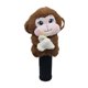 thumbnail image 2 of Funda de golf Monkey, ligera y novedosa, protectora para hombres y mujeres. Marrón oscuro, 2 of 9
