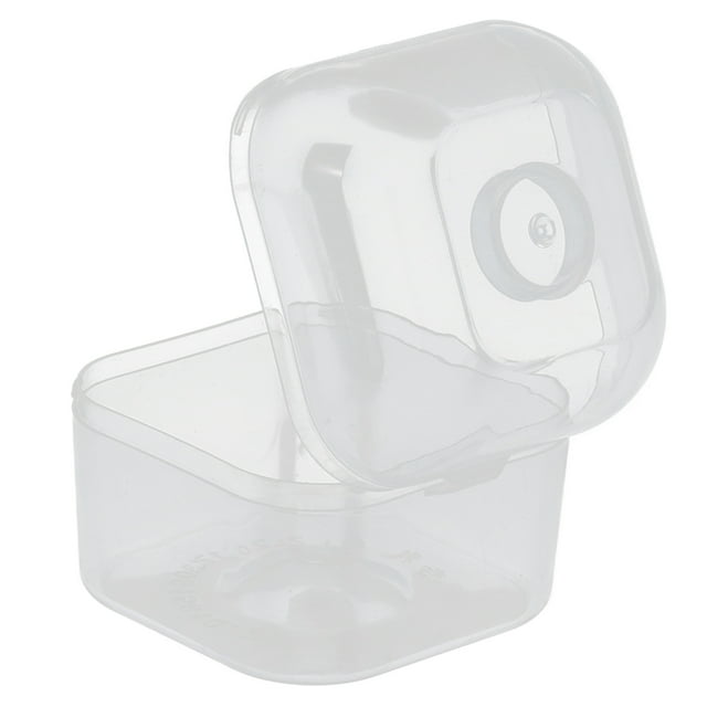 Caja de entrenamiento de línea de mandíbula facial Estuche de almacenamiento visible de alta transparencia para ejercitador de línea de mandíbula L 5 x 5 x 5 cm / 2 x 2 x 2 pulgadas