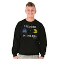thumbnail image 5 of Scored In 80s Pac Man Video Game Sweatshirt for Men or Women Brisco Brands S, 5 of 6