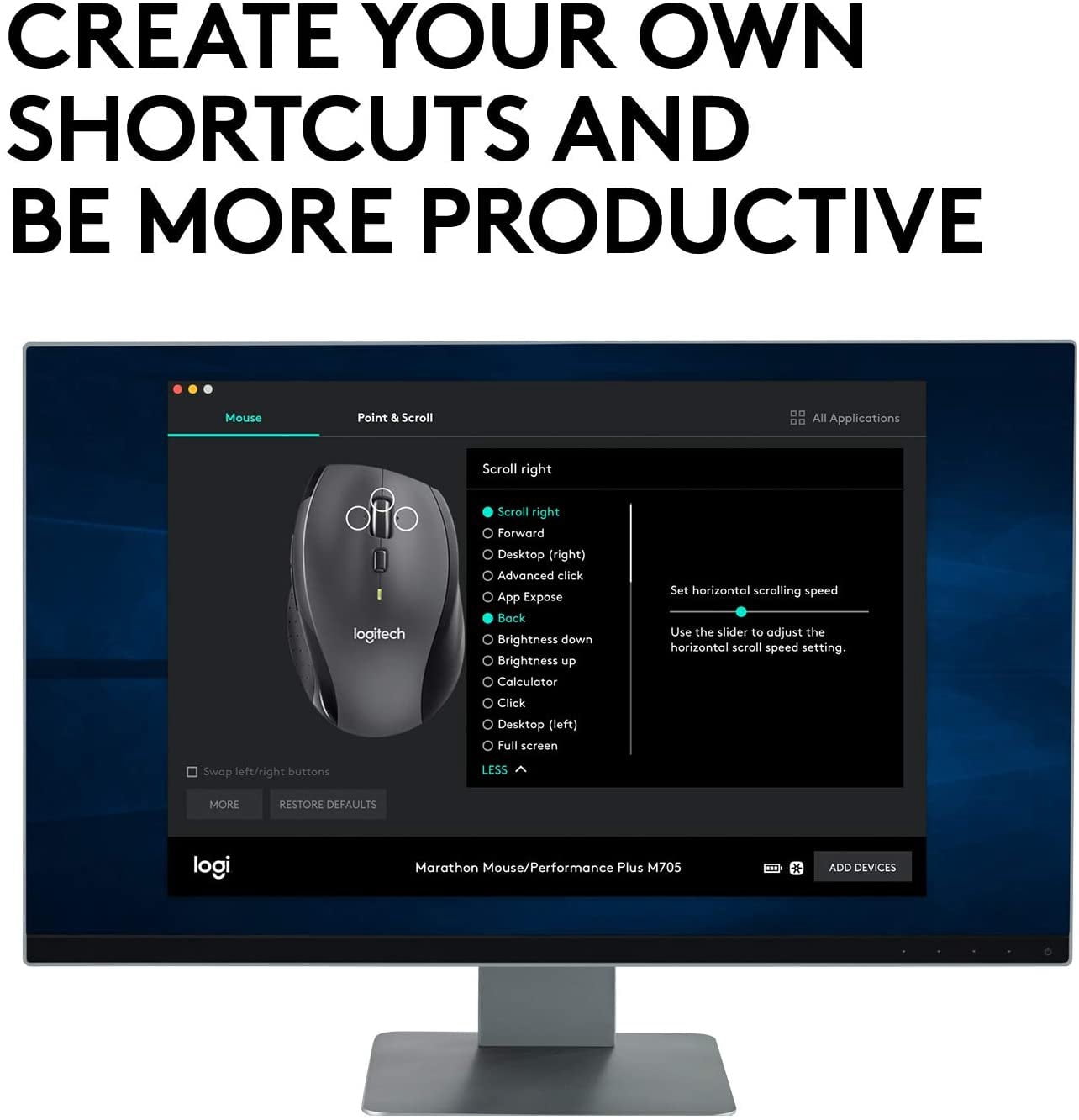 Logitech Mouse Wireless M705