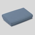 thumbnail image 6 of Color Sense 100% Cotton Percale Single Flat Bedsheet Cool & Crisp King Blue, 6 of 14