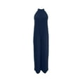 thumbnail image 6 of SRZYMJ Women's Slim Fit Jumpsuit Stylish Women's Backless Neck Wide Leg Romper Jumpsuit Elegant Evening Party Wear Summer Outfit with Tie Detail for, 6 of 8