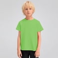 thumbnail image 4 of GYRATEDREAM Youth Boys Compression Shirt Football Undershirt Short Sleeve Athletic Shirts Soccer Baseball Workout Baselayer, 4 of 5