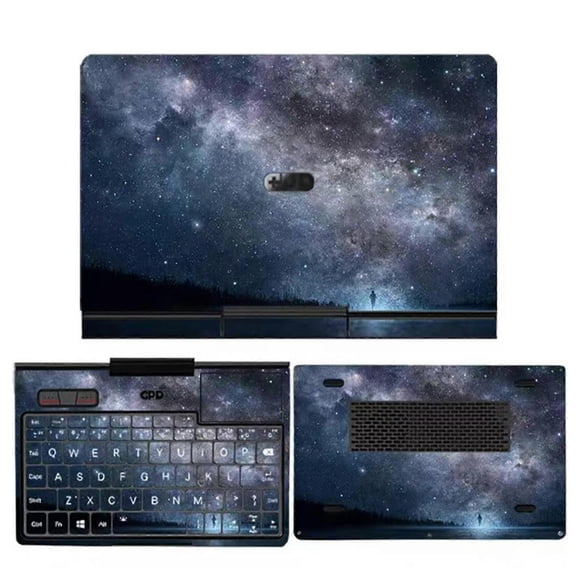 Laptop Adhesive Sticker Full Coverage Skin Protector Film For Pocket 3 8Inch Devices Notebook Sticker