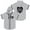 Gray, variant on Bailey Zimmerman Holy Smokes Heart Baseball Jersey Women Men Hooded Short Sleeve Shirt Casual Trendy T-shirt