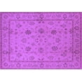 thumbnail image 1 of Ahgly Company Indoor Rectangle Oriental Purple Traditional Area Rugs, 2' x 3', 1 of 4