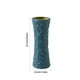thumbnail image 4 of Fiudx Jarrón de Plástico con Acabado Esmaltado, Decoración Moderna para El Hogar, Arreglo Floral Versátil, Mueble de Tv, Decoración de Sala de Estar, 22,5 X 8,3 X 8,3 Cm, Azul, Naranja y Verde., 4 of 7