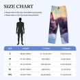 thumbnail image 4 of Sikiie Colorful Cloud Sleeping Cat Mens Pajama Pants Sleep & Lounge Pants, PJ Bottoms With elastic waistb and Pockets Small, 4 of 6