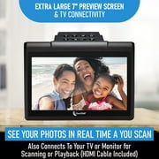 ClearClick Virtuoso 3.0 (Third Generation) 22MP Film & Slide Scanner (35mm, 110, 126) with Large 7 LCD Screen - Convert Slides and Negatives to Digital Photos