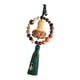 thumbnail image 5 of Colgante de coche Sunnimix con estatua de Buda Adorno colgante Universal decorativo de madera para Interior Borla verde, 5 of 8