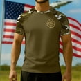 thumbnail image 3 of America 250th Anniversary Shirt Men Camo Raglan Sleeve Independence Day Patriotic T-Shirt, 3 of 5
