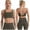 Army Green, variant on Sports Bras for Women,Strappy Crisscross Back Padded Low Impact Running Sports Bra with Removable Cups Green M