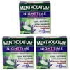 Mentholatum Nighttime Maximum Strength Vaporizing Rub - 1.76 Oz, 3 Pack
