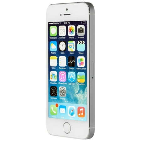 Apple iPhone 5s 16GB Factory Unlocked AT&T T-Mobile - Silver (Top 5 Best Selling Phones)