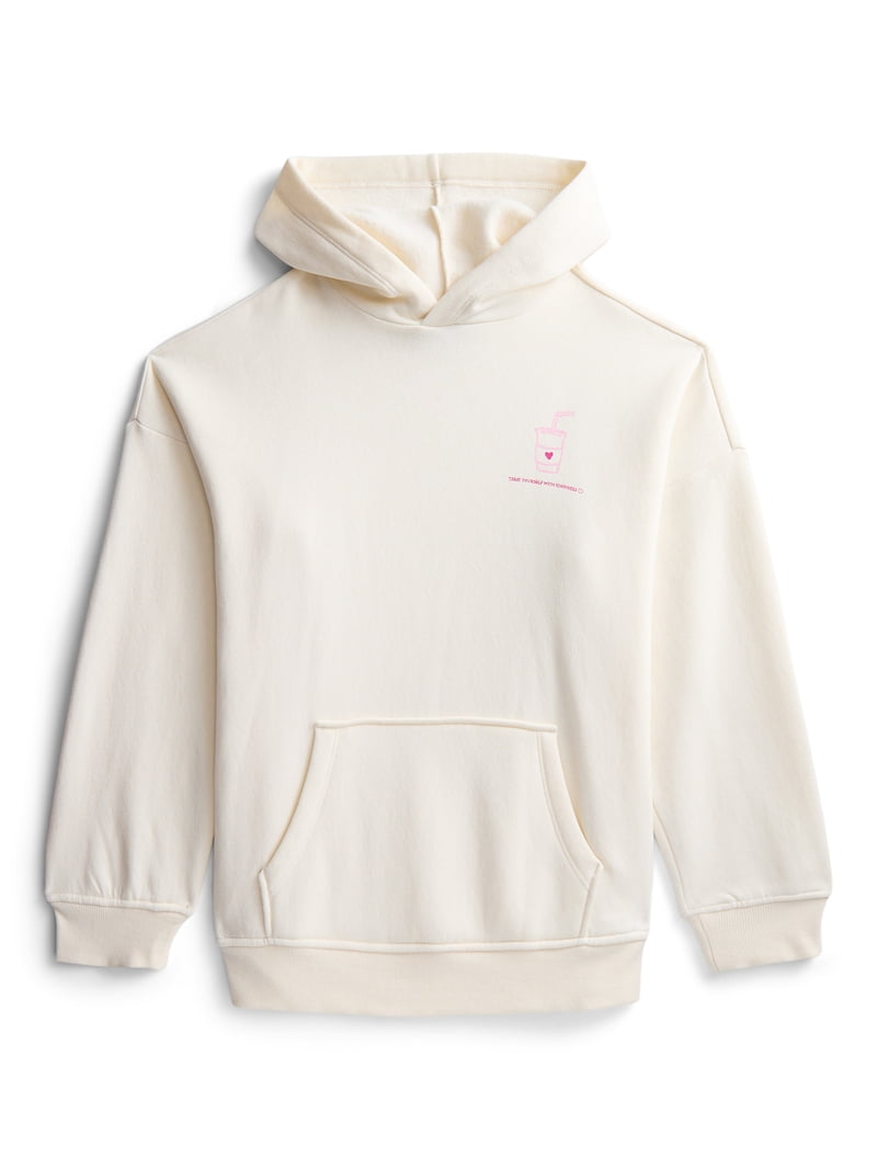 Weekend Academy Girls Graphic Hoodie, Sizes 4-18 - Walmart.com