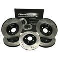 thumbnail image 3 of BK1441-2D Front Premium E-Coat Drilled Rotors and Semi-Metallic Disc Brake Pads and Hardware Set Kit, 3 of 9