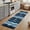 blue, variant on Small Door Mat Indoor Outdoor 15.7"x23.6",Green Coastal Absorbent Non Slip Entry Rug,Eucalyptus Leaves Summer Beach Starfish Low Profile Welcome Mat for Front/Side Door Apartment Entrance Bathroom