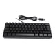thumbnail image 2 of Teclado para Juegos ANGGREK con cable USB, Retroiluminación RGB, 61 Teclas, Negro, 2 of 7