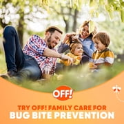 OFF! FamilyCare Mosquito Repellent IV Spritz, Outdoor Bug Spray, 7% DEET, Unscented, 6 oz