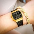 thumbnail image 2 of A168WEM-7VT Vintage Silver Digital Watch, 2 of 2