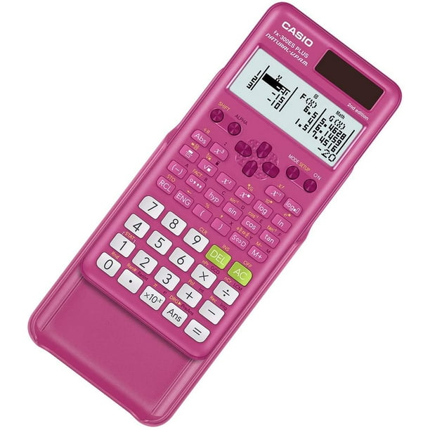 Calculadora Cientifica Muestra Fracciones Derivadas Integrales Basico y Avanzado Energia Solar Rosa Casio FX 300ESPLS2 Bodega Aurrera en linea