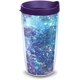thumbnail image 1 of Tervis Purple Galaxy Made In USA Vaso de viaje con aislamiento de doble pared mantiene las bebidas frías y calientes, 16 oz clásico, 1 of 1