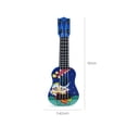 thumbnail image 3 of Qiopertar Flash Deals of the Day Children's Ukulele Toy, Portable Music Enlightenment Instrument Guitar Toy, 4 Strings Guitar Musical Instruments For Boys And Girls, Beginner's Guitar, 3 of 9