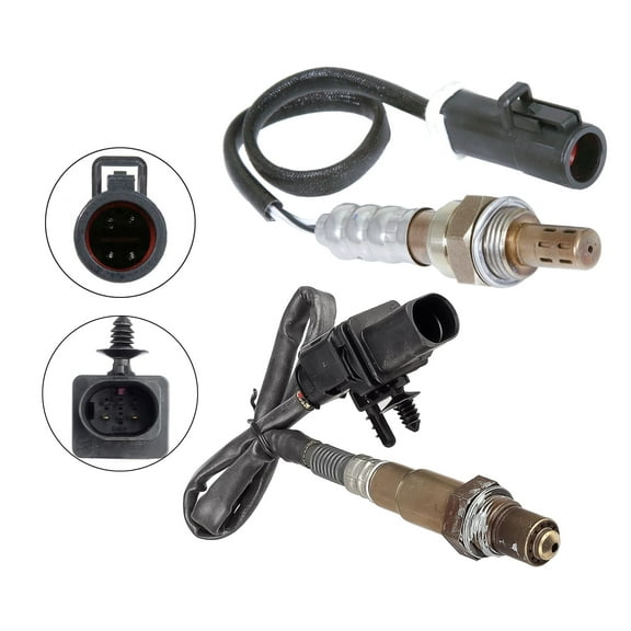 Maxfavor 2X O2 Oxygen Sensor for 2010 Ford Flex, 2010-2015 Lincoln MKS Left Side Upstream Downstream