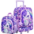 thumbnail image 1 of Ruedas rodantes Luggage KLFVB Kids con forma de gato lindo para niñas, 1 of 6
