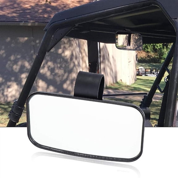 Baguer Utv for Atv Rear View Mirror 1.5-1.75- for 2 Inch Wide Angle Spherical Mirror for All